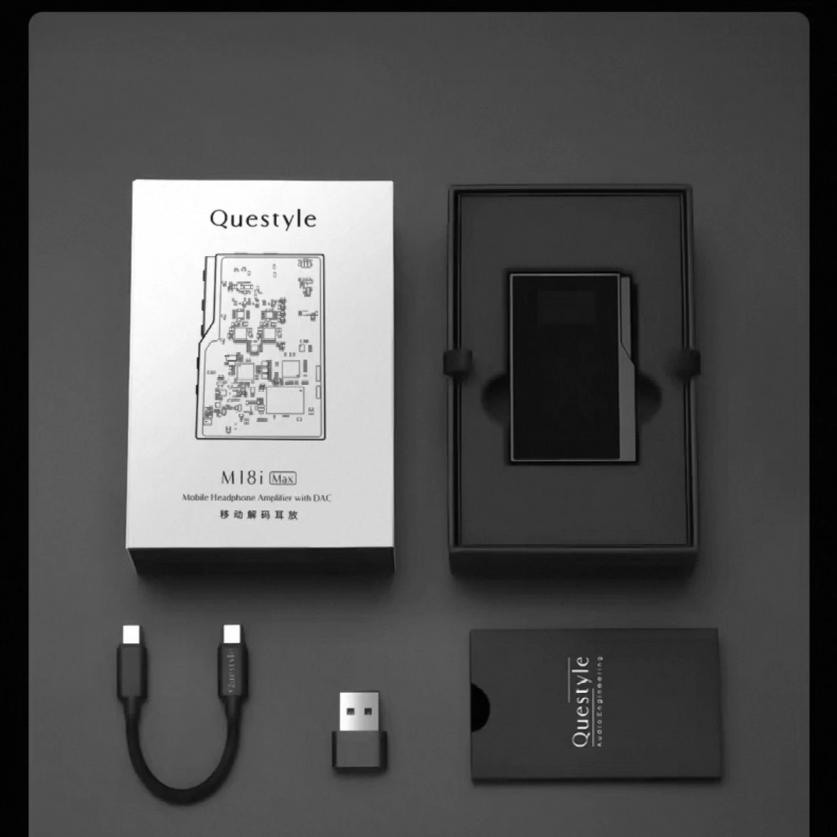 Questyle M18i Max ポータブルDACヘッドホンアンプ Bluetoothロスレス