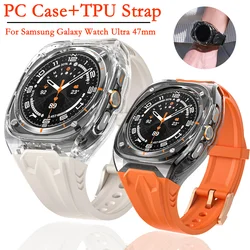 Protective Case+sports Strap for Samsung Galaxy Watch Ultra 47mm Modified Watchband Replaceable Galaxy Watch Ultra Bracelet Band