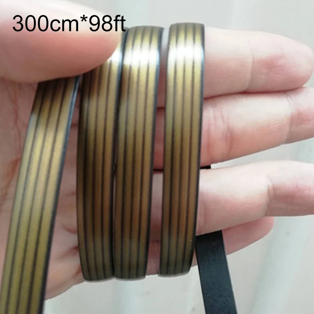 Plastic Flat Rattan for Furniture Restoration Projects Including Chair Seat Replacement and Basket Weave Construction
