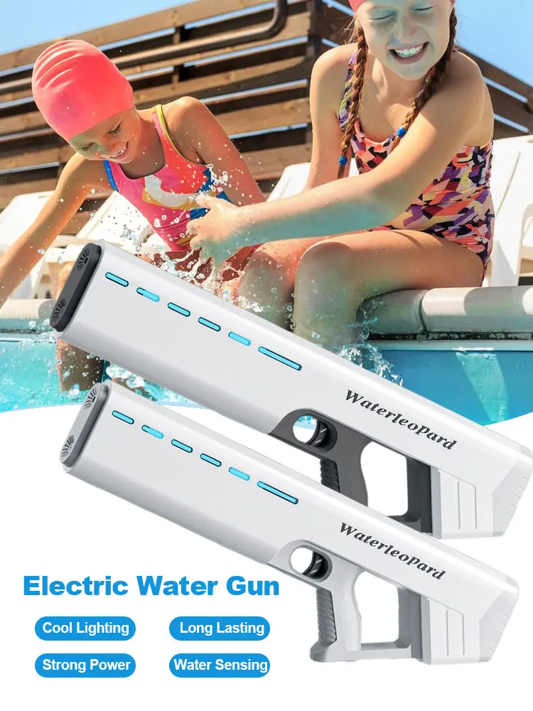 

Electric Water Gun Long Range High Pressure Pulse Strong Charging Energy Water Gun Automatic Water Spray Children's Toy