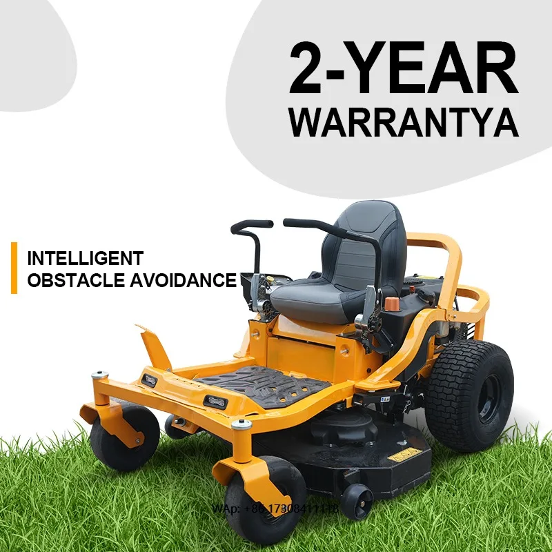 CE Certified Low Maintenance Rc Home Robotic Flail Grass Cutter Tractor  Lawn Mower for Grass Cutting