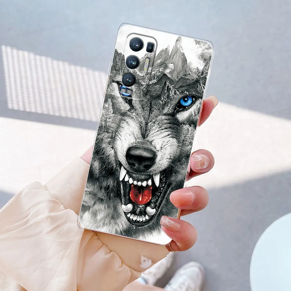 For OPPO Find X3 Neo Case 6.55\'\' Cover For OPPO Find X3 Neo Marble Soft Clear Silicone Phone Case Find X3 X3Neo CPH2207 Fundas