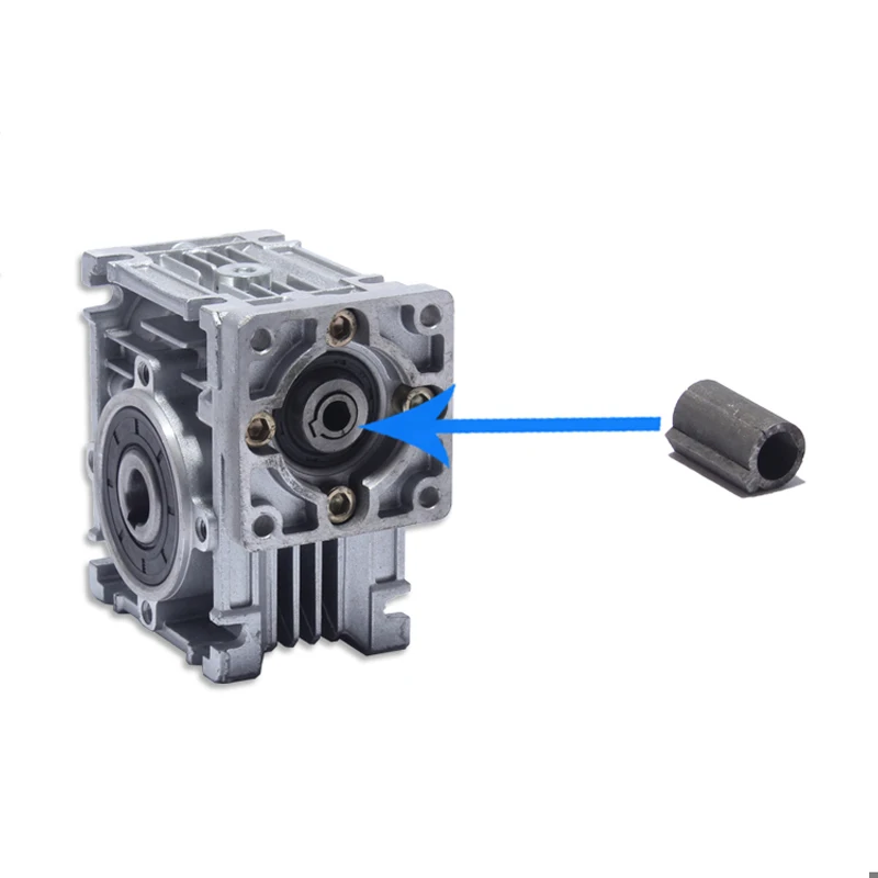 Nema23 Shaft Adaptor Sleeve 8mm 6.35mm to 11mm for RV30 NMRV030 Worm Reducer Assembled With Nema 23 Step Motor