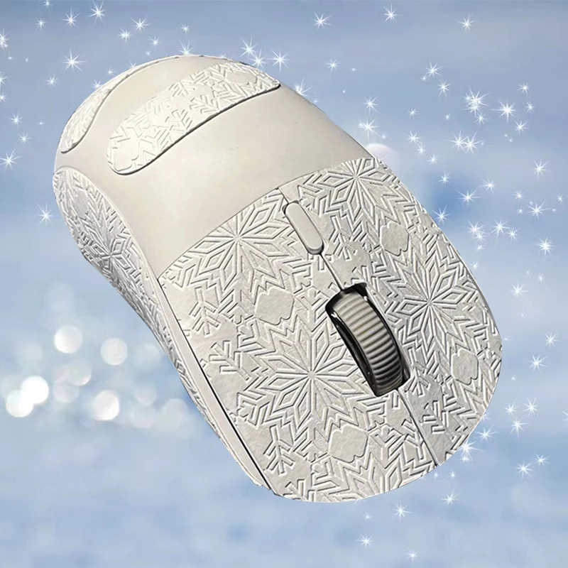 Mouse Anti Slip Sticker Mouse Grip Tape Skate Handmade Sticker Non Slip Suck Sweat For Ajazz AJ199 Wireless Gaming Mouse