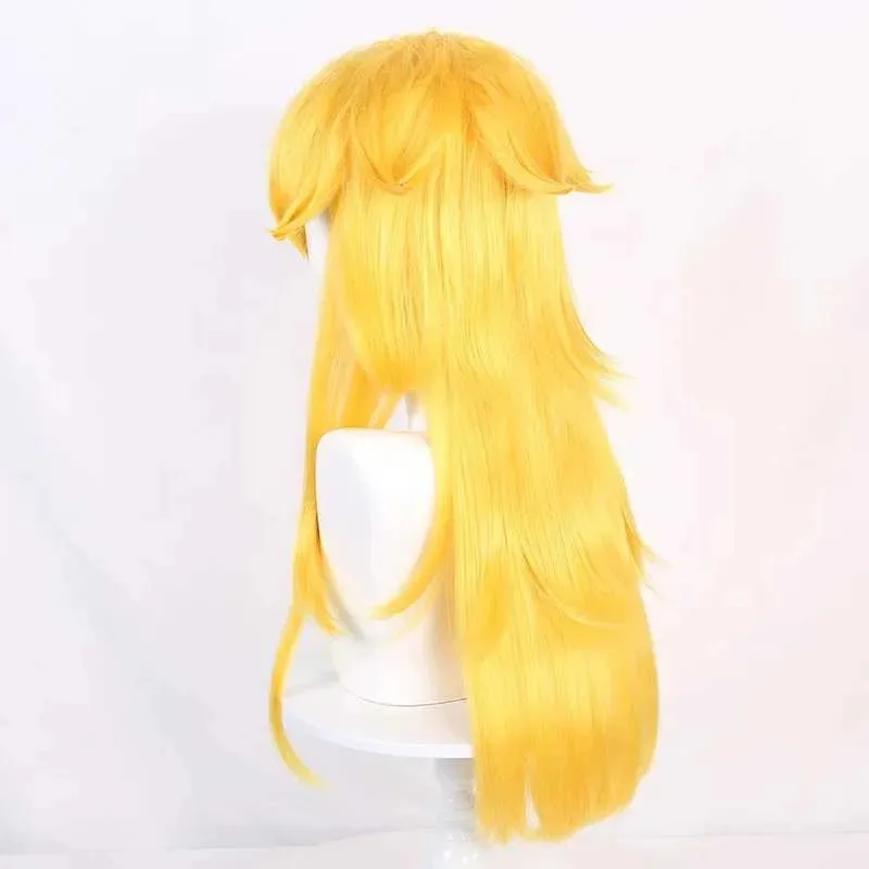 أزياء الهالوين النسائية للأميرة الخوخية التأثيرية على طراز Vig لفتاة الخوخ ذات الشعر الذهبي W 240808