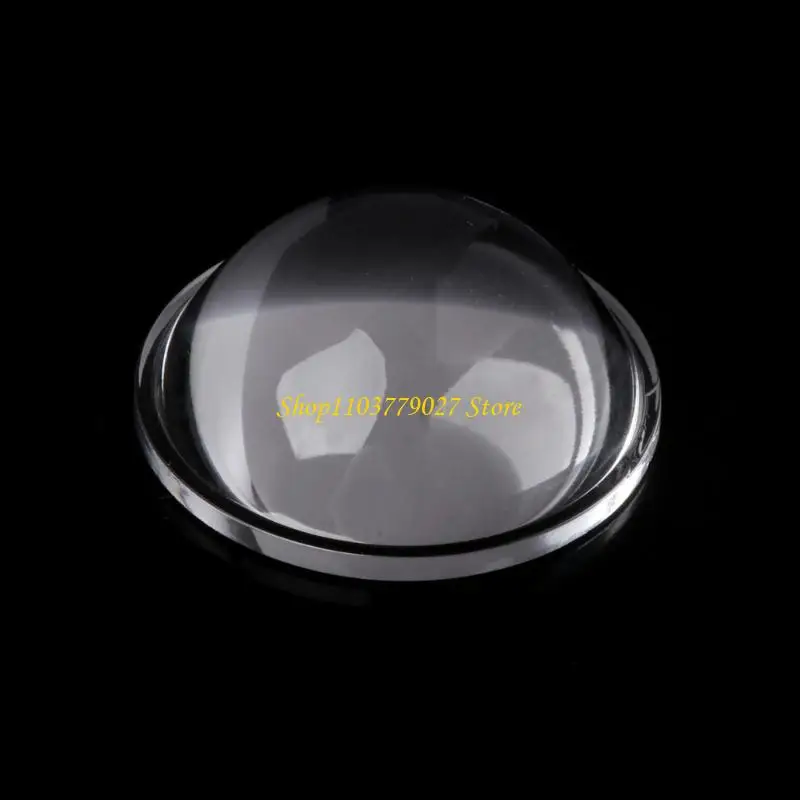 C4DF LED Lens Optical Glass 50mm Reflector Collimator Houseing Fixed Bracket for 20W 30W 50W 100W High Power COB Chip