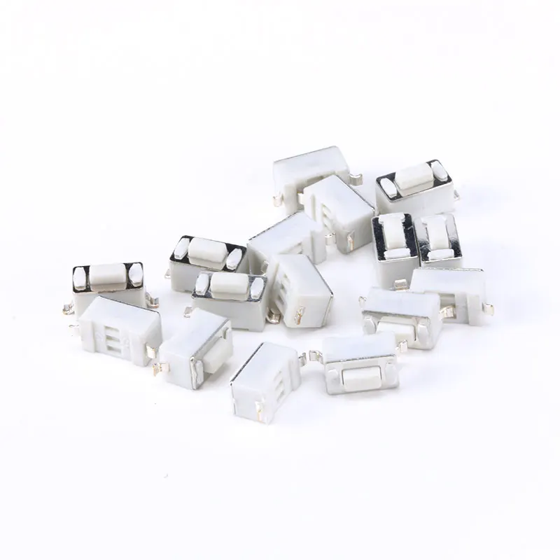 20PCS/LOT 3*6*4.3mm Touch Micro Switch  2 Pin/ Feet Push Button Switches 3X6X4.3 Tact Switch SMD