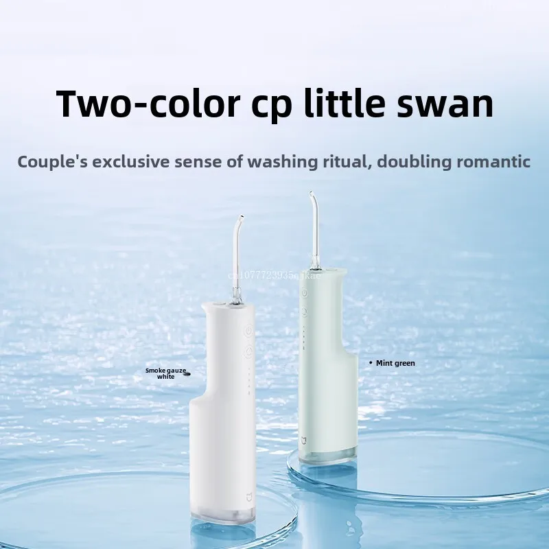 Mijia Electric Oral Irrigator F300 Portable Water Flosser IPX7 Waterproof USB Rechargeable Teeth Cleaning Oral Care Device gallery 4