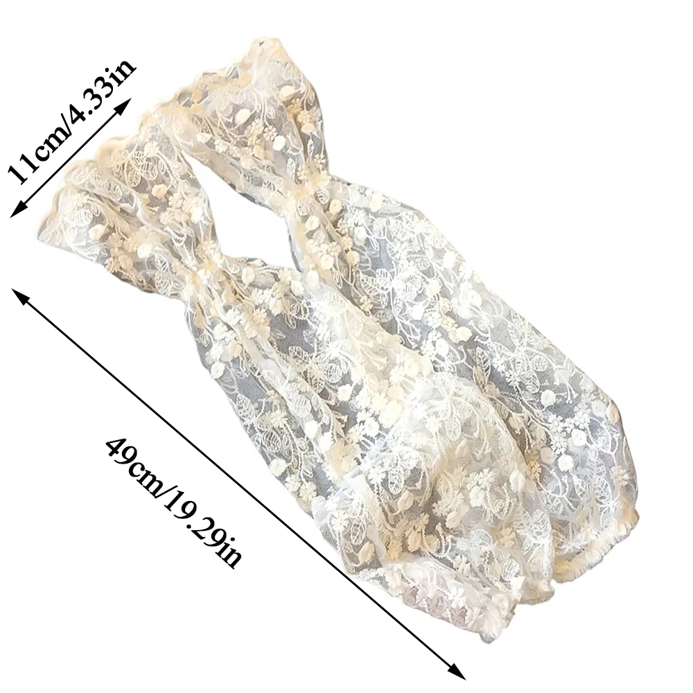 여성용 여름 긴 자외선 차단 슬리브, 달콤한 레이스 꽃 팔 슬리브, 자외선 차단 슬리브, 팔 커버, UV 태양 쿨 머프, 신제품
