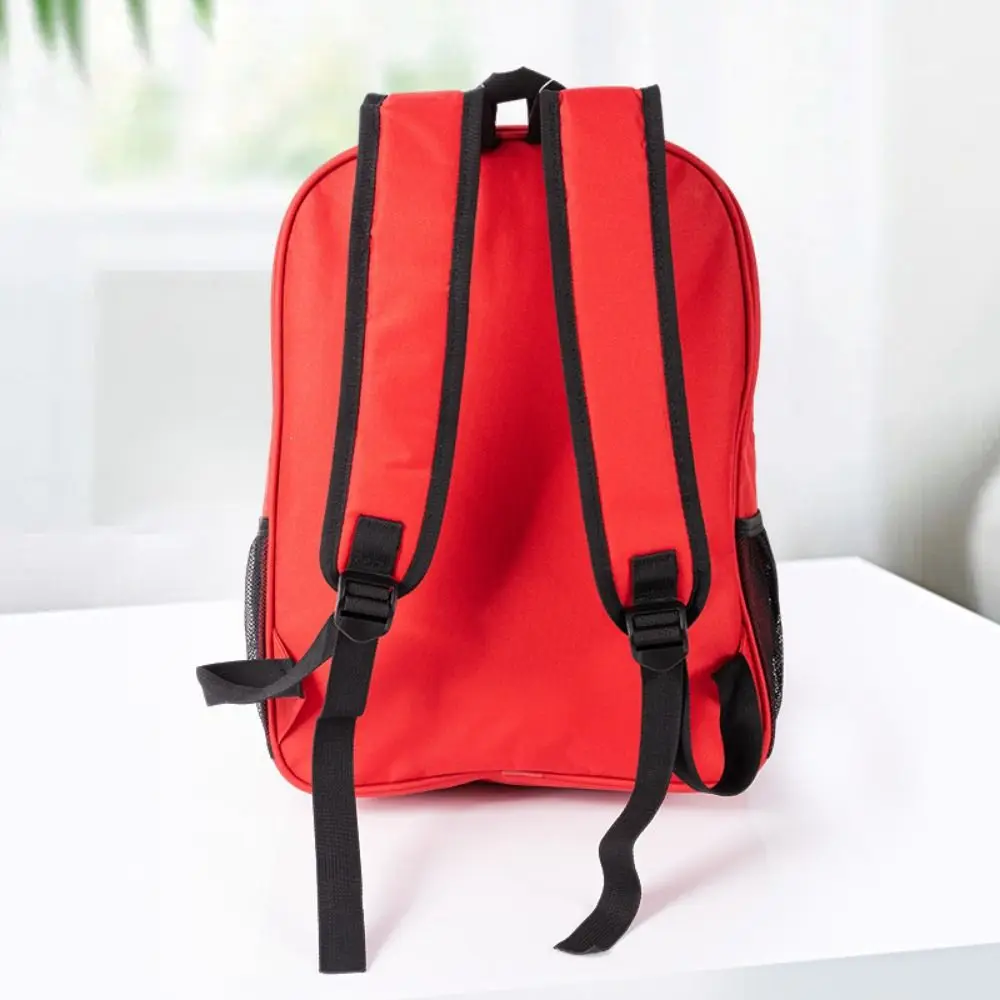Empty Emergency Medicine Backpack Large Capacity Red Outdoor Rescue Bags Durable Waterproof First Responder Trauma Bags