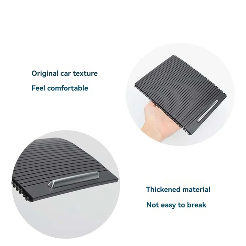 

Car Center Console Armrest Box Roller Blinds Front Cup Holder Roller Curtain For BYD TANG 2018-2021 Fuel Version