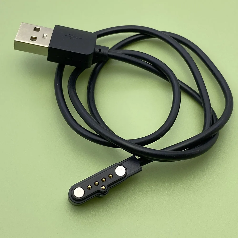 어린이용 스마트워치 충전 케이블, 5핀 포고 마그넷 케이블, USB 2.54mm 충전 케이블 (A20, A20S, TD05, V6G 마그네틱 충전용)