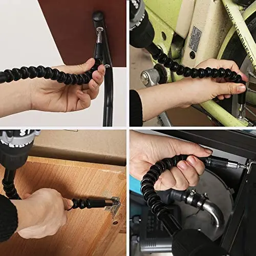 1/4 "Mũi Mở Rộng Bộ, 2 Chiếc Linh Hoạt Mũi Nối Dài Trục, 3 Nhanh Chóng Thay Đổi Từ Vít Giá Đỡ