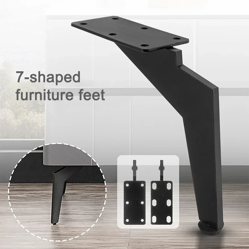 

4pcs Light Luxury Metal Sofa Legs Wholesale Feet for TV Cabinet Tea Table Hardware Furniture Feet Adjustable Metal Table Legs