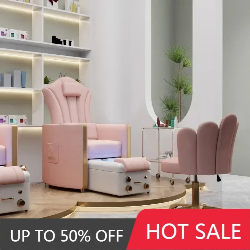

Massage Folding Table Foot Manicure Chair Furniture Taser Nail Salon Armchair Salon Furniture Sillon De Pedicure Para Spa Bowl