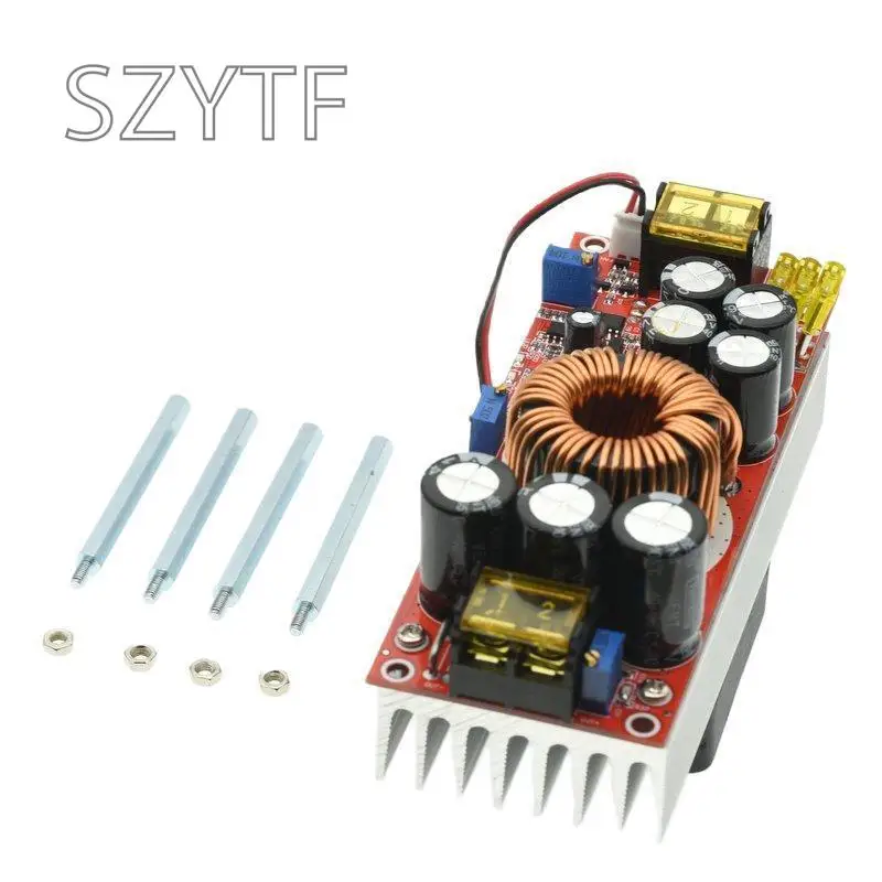 1800W 40A DC-DC Boost Converter Step Up Power Supply Module 10-60V To 12-90V Adjustable Voltage Charger