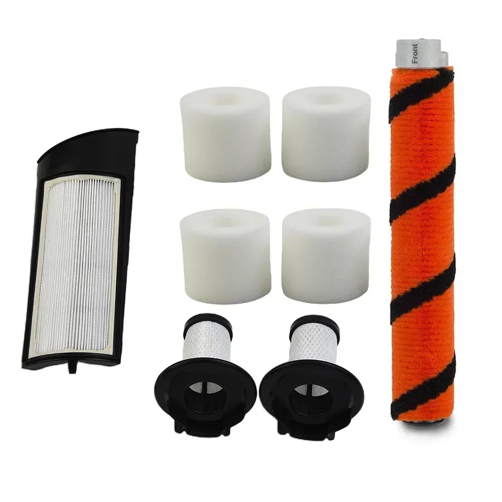 

4Pcs Foam Filters & 2Pcs Post Filters For Shark Soft Brushroll IC160 IC162 Vacuum 491FFJ160 With 1Pc Soft Brushroll & Filter