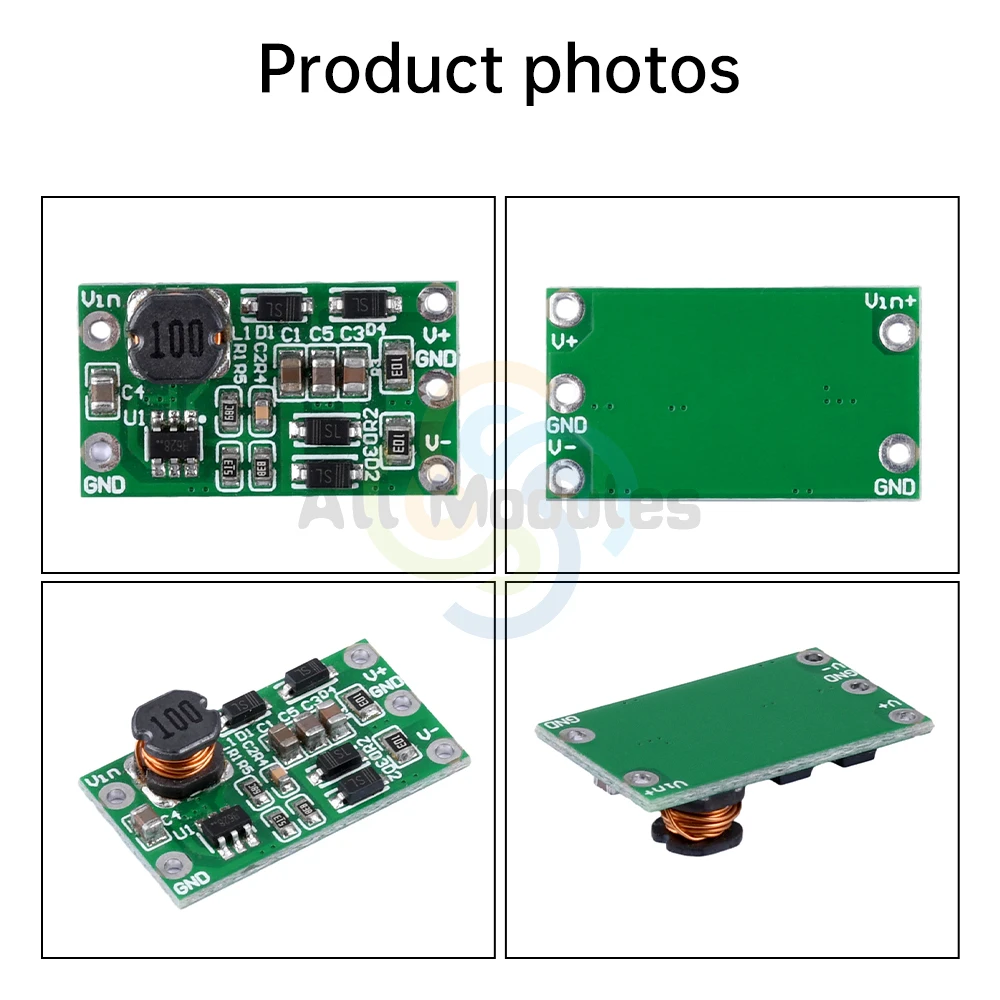 DC-DC Step-Up Positive Voltage Negative Voltage Module DC-DC 3-15V To ±5V±12V 100MA To Positive And Negative Power Supply