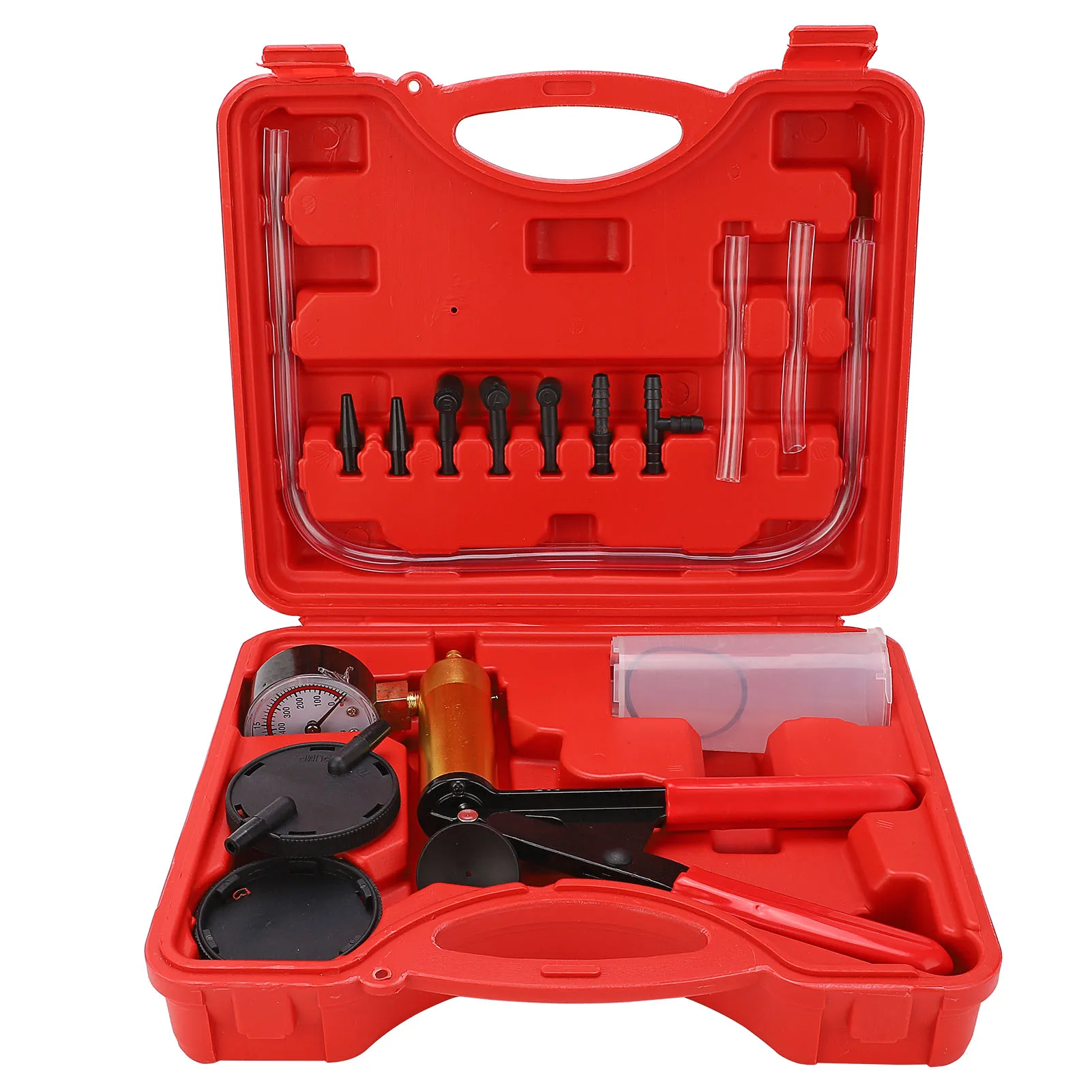 

Brake Bleeder Tester Set Car Bleeder Tester Set Hand Held Brake Bleeder Tester Set Bleed Kit Vacuum Pump Car Motorbike Bleeding