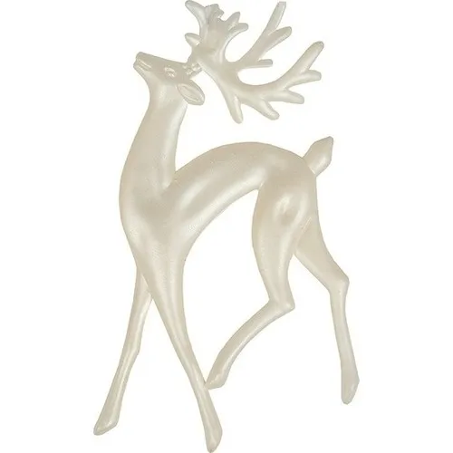 Tmall Home Design Deer Figure Christmas Ornament Cream 1 Pcs-810454