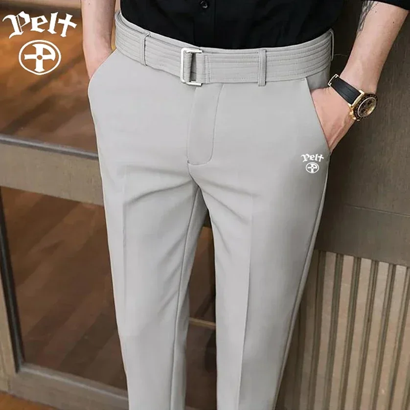 Popular 2024 Spring/Summer Golf Men\'s Breathable Golf Pants, Pelf High Quality Casual Pants, Fashionable Elastic Golf Pants