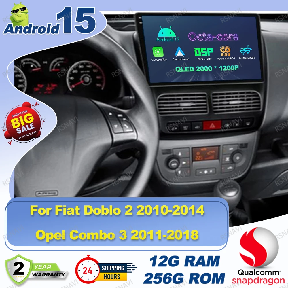 Android 15 Car Radi…