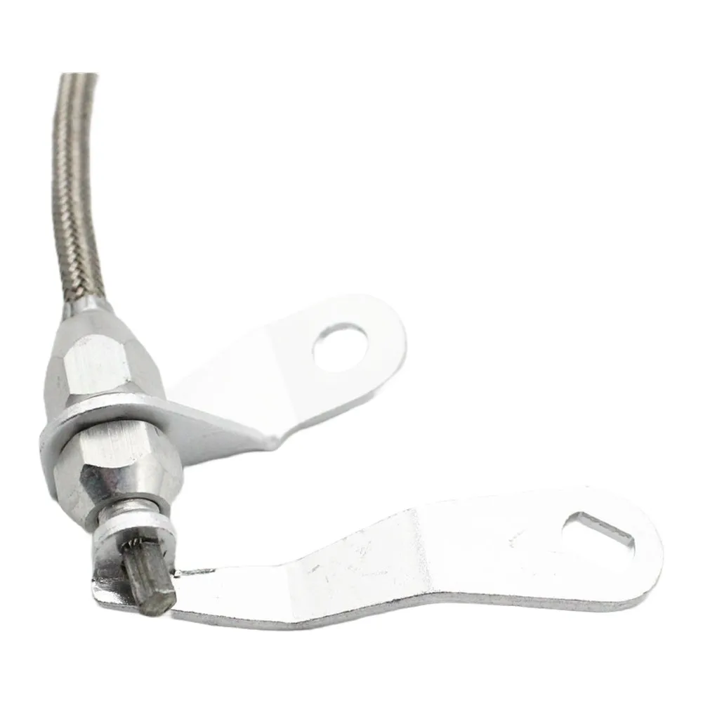 Car Throttle Cable Wire For Ford C-4 Stainless Kick Down Cable Transmission Kickdown Trans Stainless Steel Exterior Parts