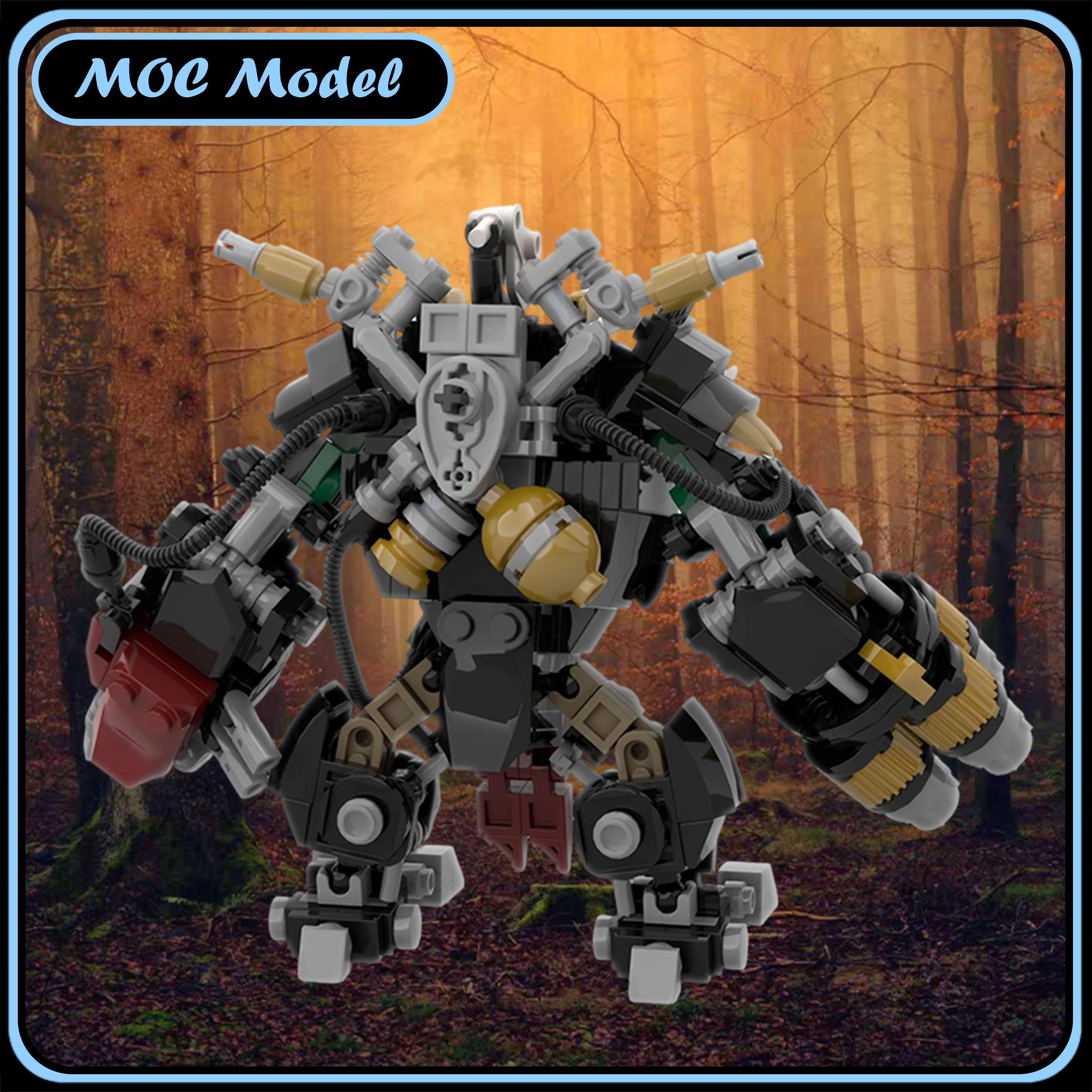 MOC modèle science-fiction Warlord figurine bricolage assemblage blocs de construction personnage inspiré par classique Game Story cadeaux pour enfants