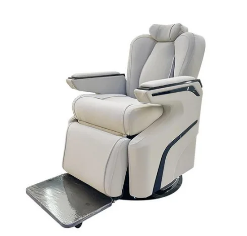 Salon Equipment Classic Luxury Barbershop Exclusive Chair Electric Barber Chair Can Be Placed Flat