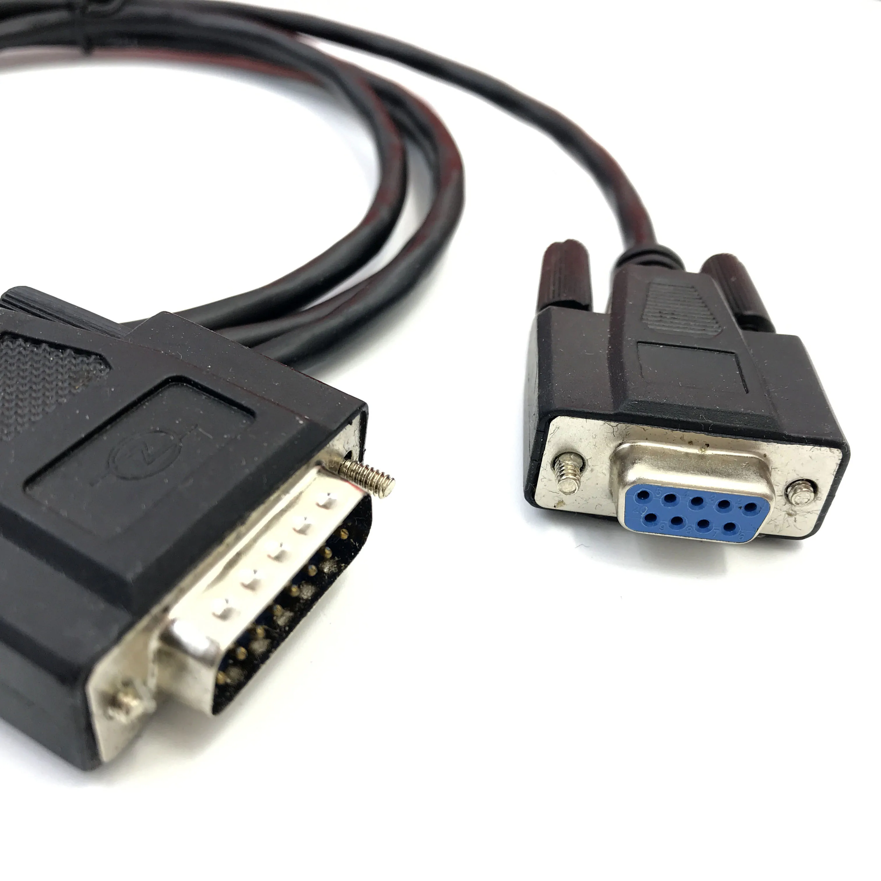 Customized DB9 female to DB15 male DB15 to DB9 9-pin to 15-pin electronic weighing wire serial port wire