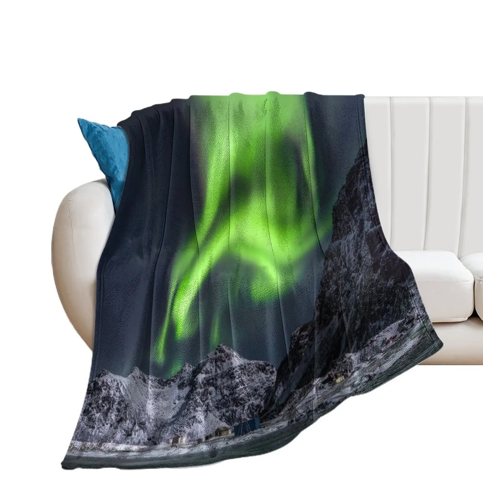 

Green Explosion Throw Blanket Thermals For Travel Nap Blankets For Bed Fashion Sofas Blankets