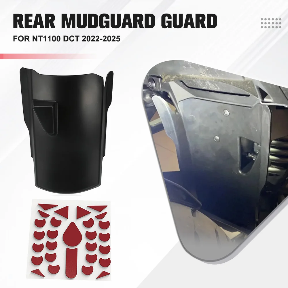 

Motorcycle Rear Fender Mudguard Wheel Hugger Splash Guard Cover FOR HONDA NT1100 NT 1100 DCT 2022 2023 2024 2025 2026