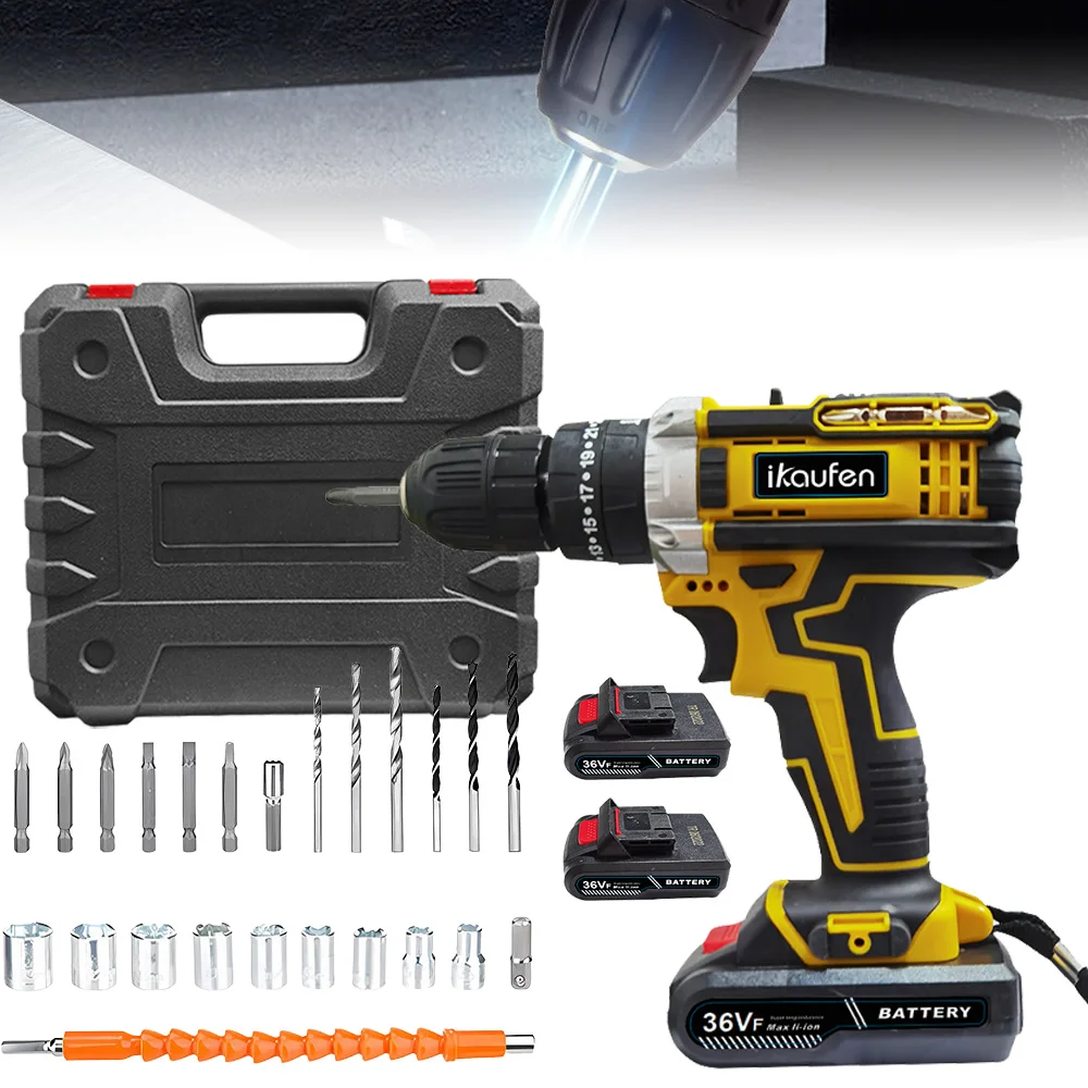 High quality lithium-ion rechargeable battery electric tool hand drill