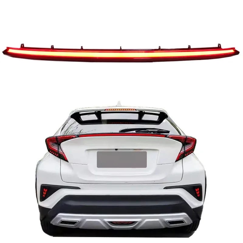 Rear Trunk Lid Tail Light For Toyota CHR CH-R 2016 2017 2018 2019 Reflector Brake Through Lamp Warning Signal Lamp Taillight
