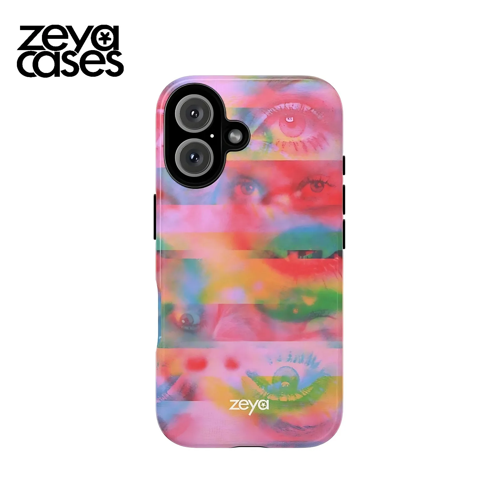 Psychedelic Face Zeya Phone Case for Samsung Galaxy S23 S24 S25 S26 FE Plus Ultra Edge 4G 5G Luxury Double-layer Back Cover