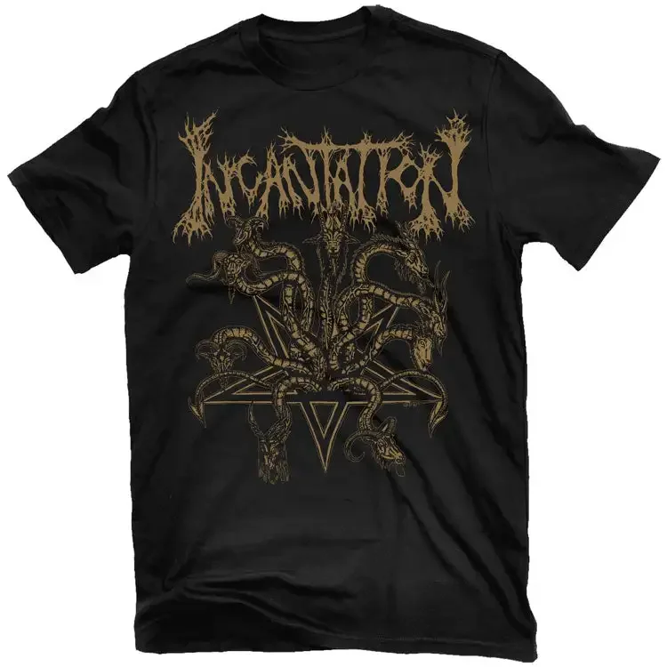 Hot Art New 2026 Incantation Onward To Golgotha Band Graphic Tee 100% Cotton Round Neck Casual Unisex T-shirt Summer Top
