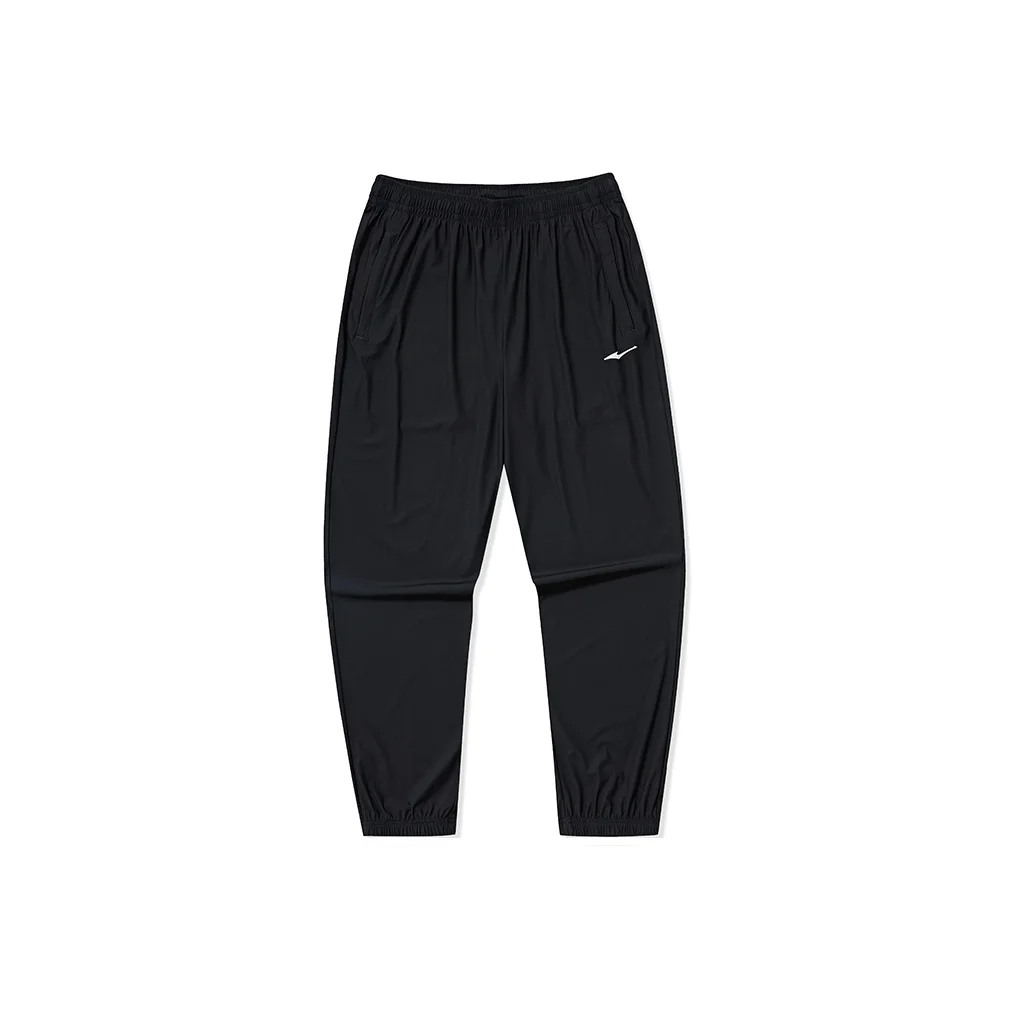 Erke Cooling Sensation Collection Running Pants Men's Jet Black 51224002003-001