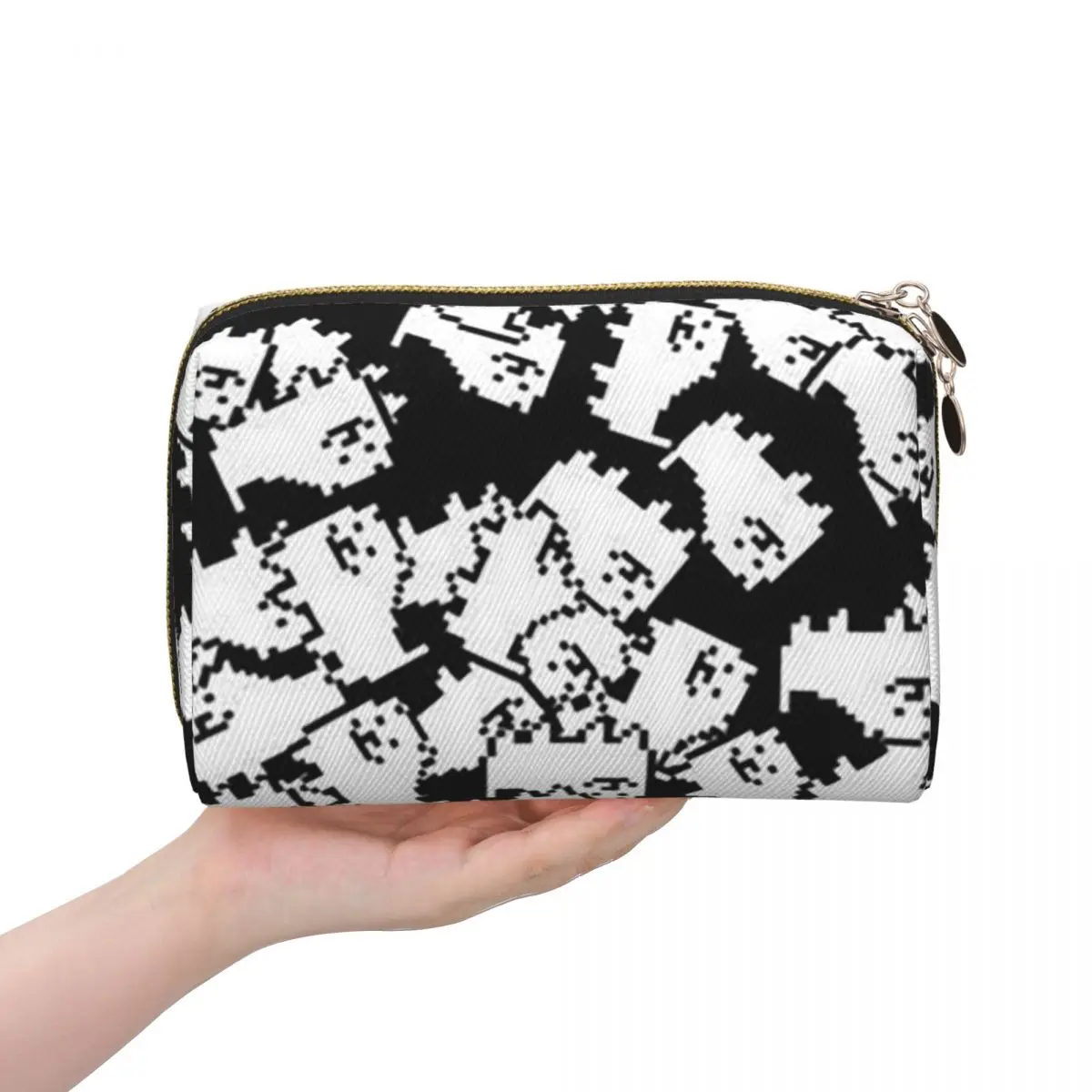 

Undertale надоющая собака видеоигра милая женская косметичка дорожный органайзер для макияжа сумка для хранения туалетных принадлежностей Dopp Kit Box