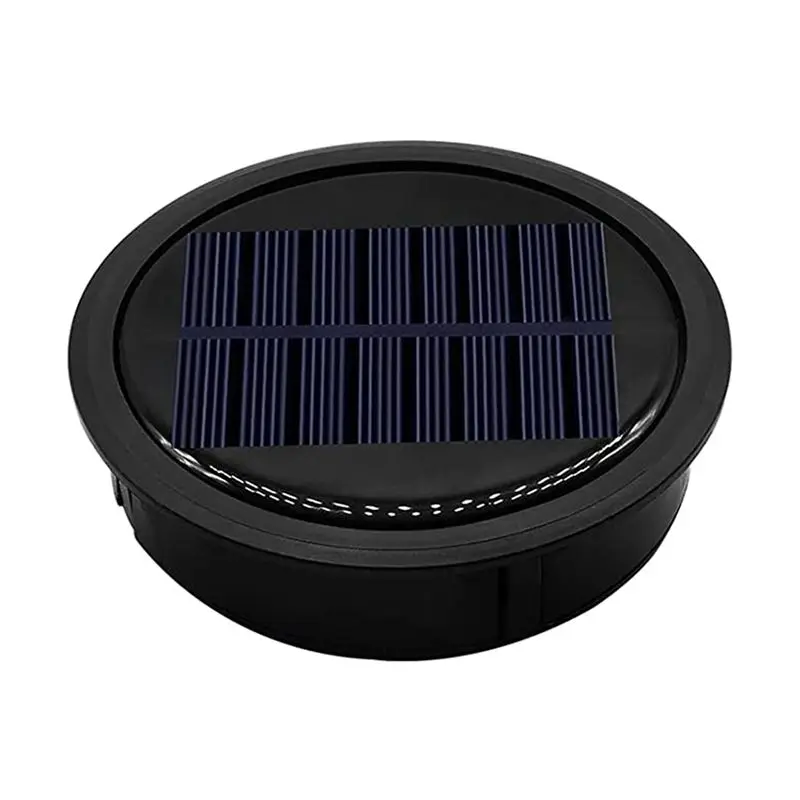 PZHI-4 Pack Big Solar Light Replacement Top For Outdoor Hanging Lanterns, More Powerful More Energy Efficient
