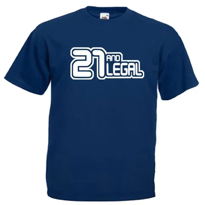 21st Birthday Gift Adults Mens T Shirt 12 Colours Size S 3XL
