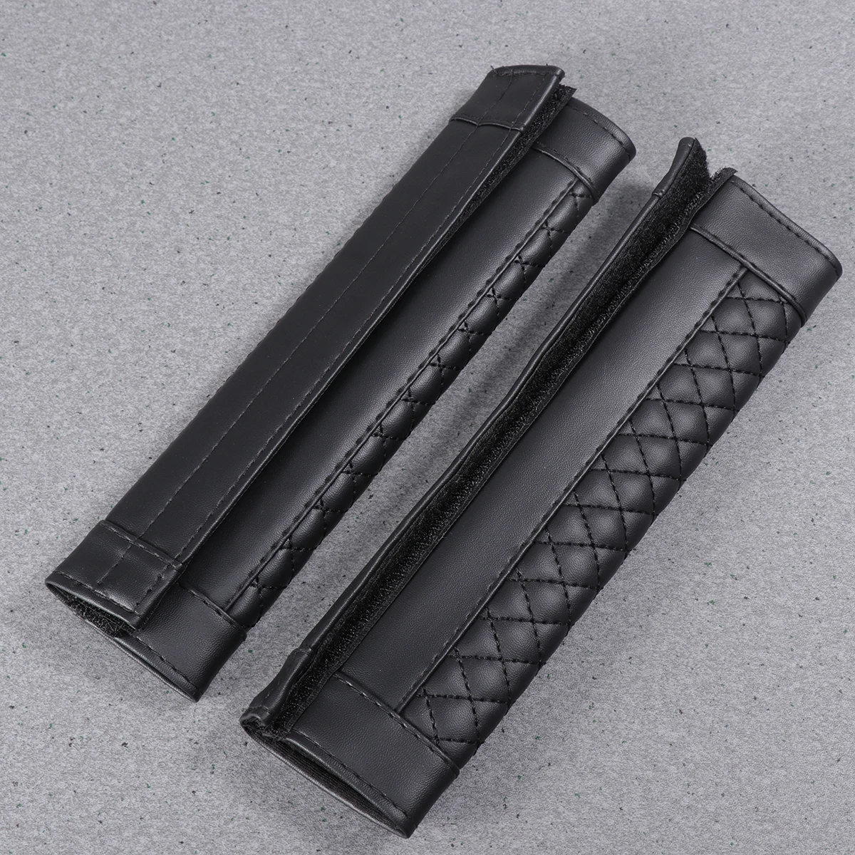 

2 pcs Lambskin Shoulder Pad Car Seat Cover Safety Belt Protector Straps Soft Comfortable Anti-Static Easy