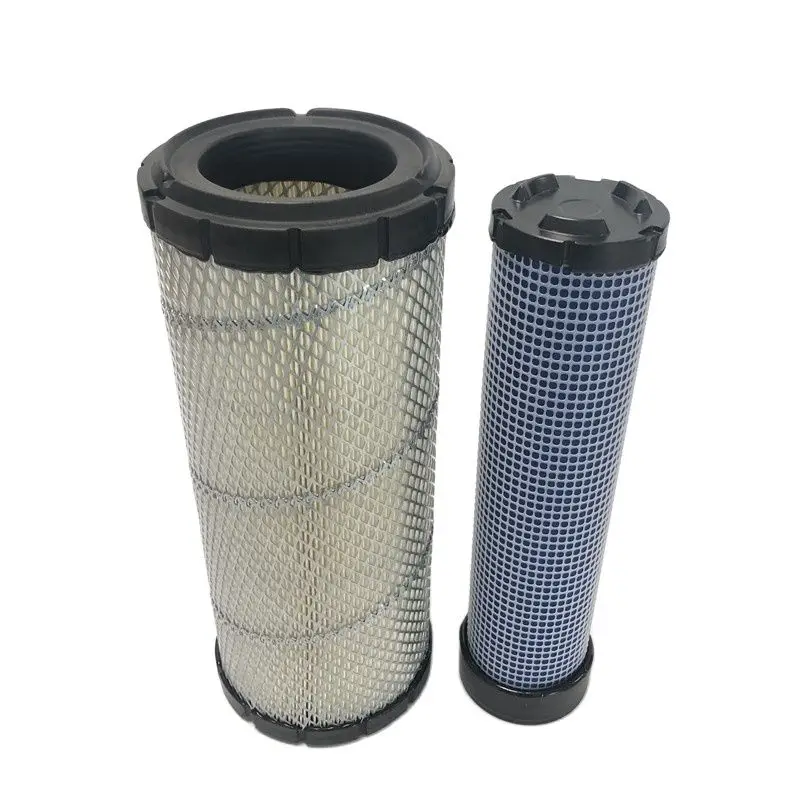 For Kobelco SK60-8 SK75-8 75-8 SK80 Excavator Accessories Air Filter Element Filter Element Filter High Quality Accessories