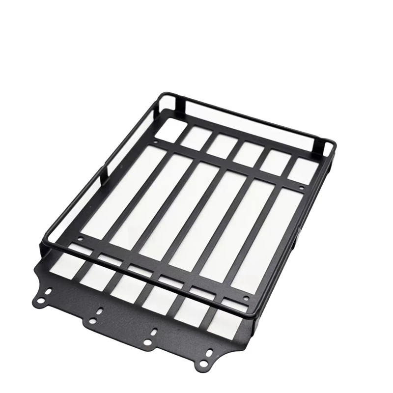 แร็คหลังคาอเนกประสงค์ที่เก็บกระเป๋าเดินทางบนหลังคารถโครงรถพร้อมไฟ LED สำหรับชิ้นส่วนรถตีนตะขาบบังคับวิทยุ1/18 C8801