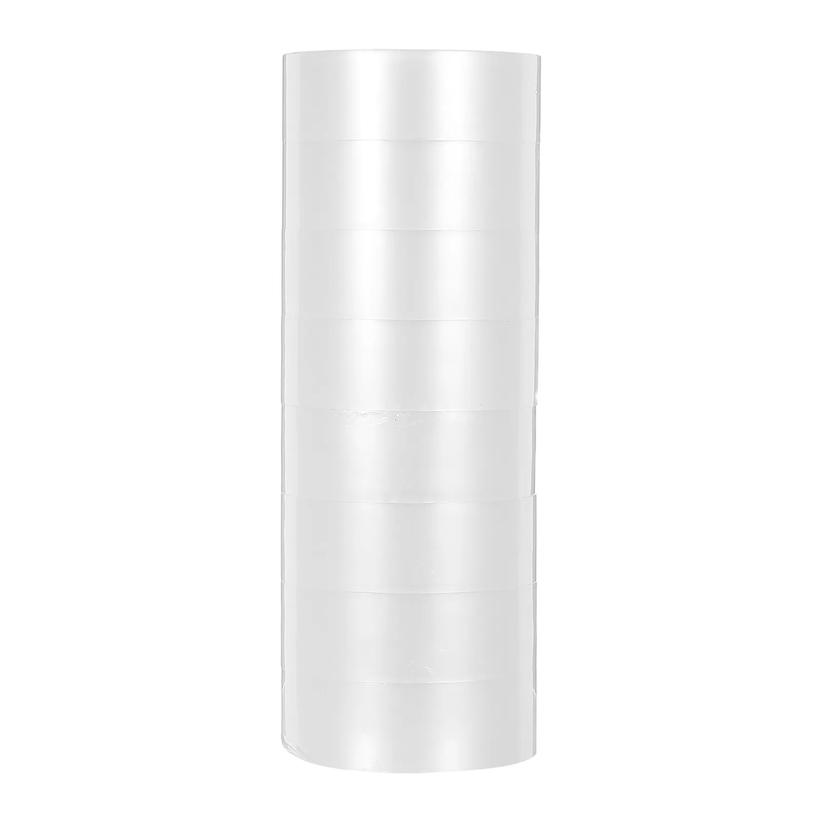 8 Rolls Transparent Tape Clear Tape Refills Multipurpose Self Adhesive for Office School Home Packing Use 43.74yd 0.7 Inch