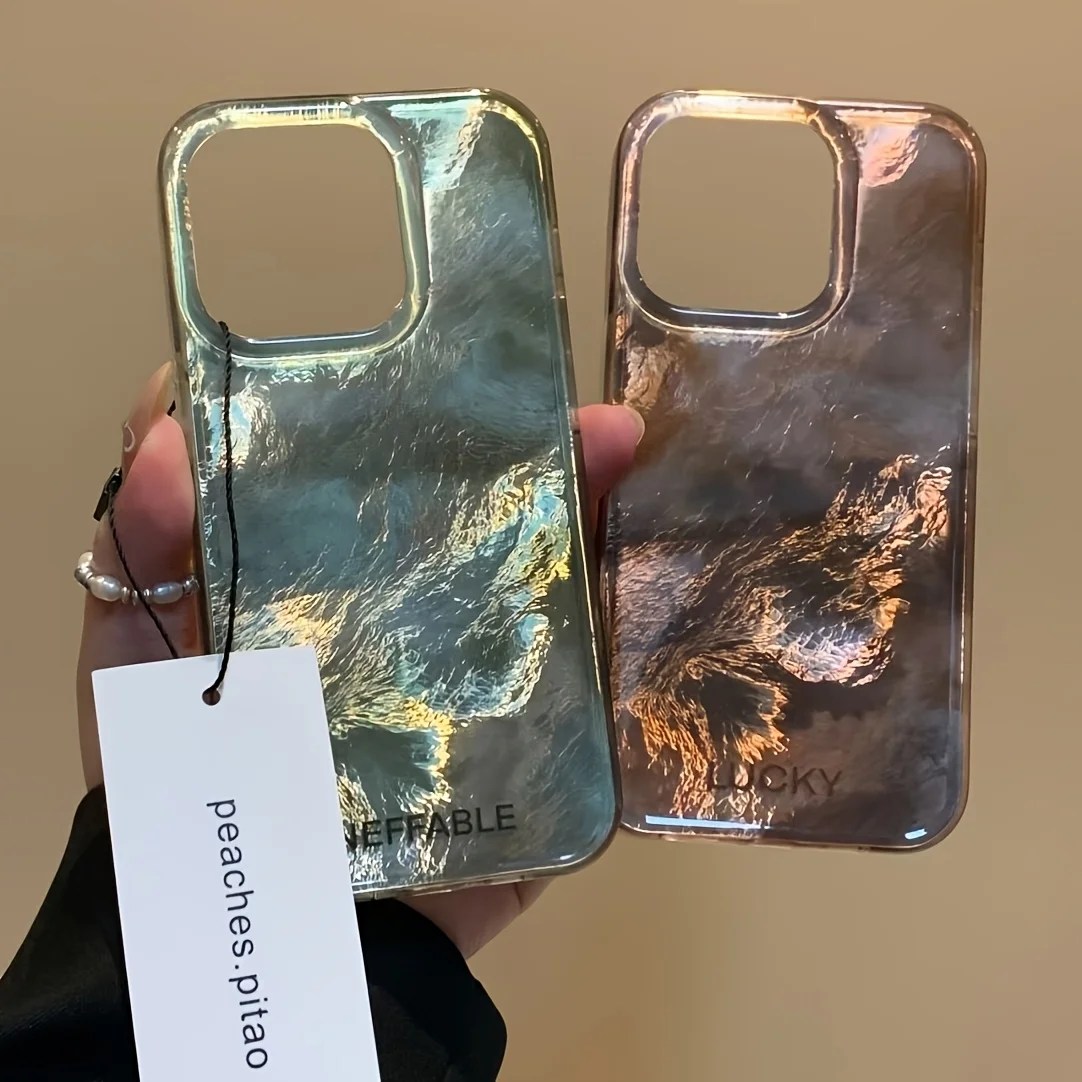 Advanced Art Render Luxury Pattern Pattern Phone Case For iPhone 16 17 15 14 13 12 11 Pro Max 7 8 Plus XR XS Silicone TPU Cover