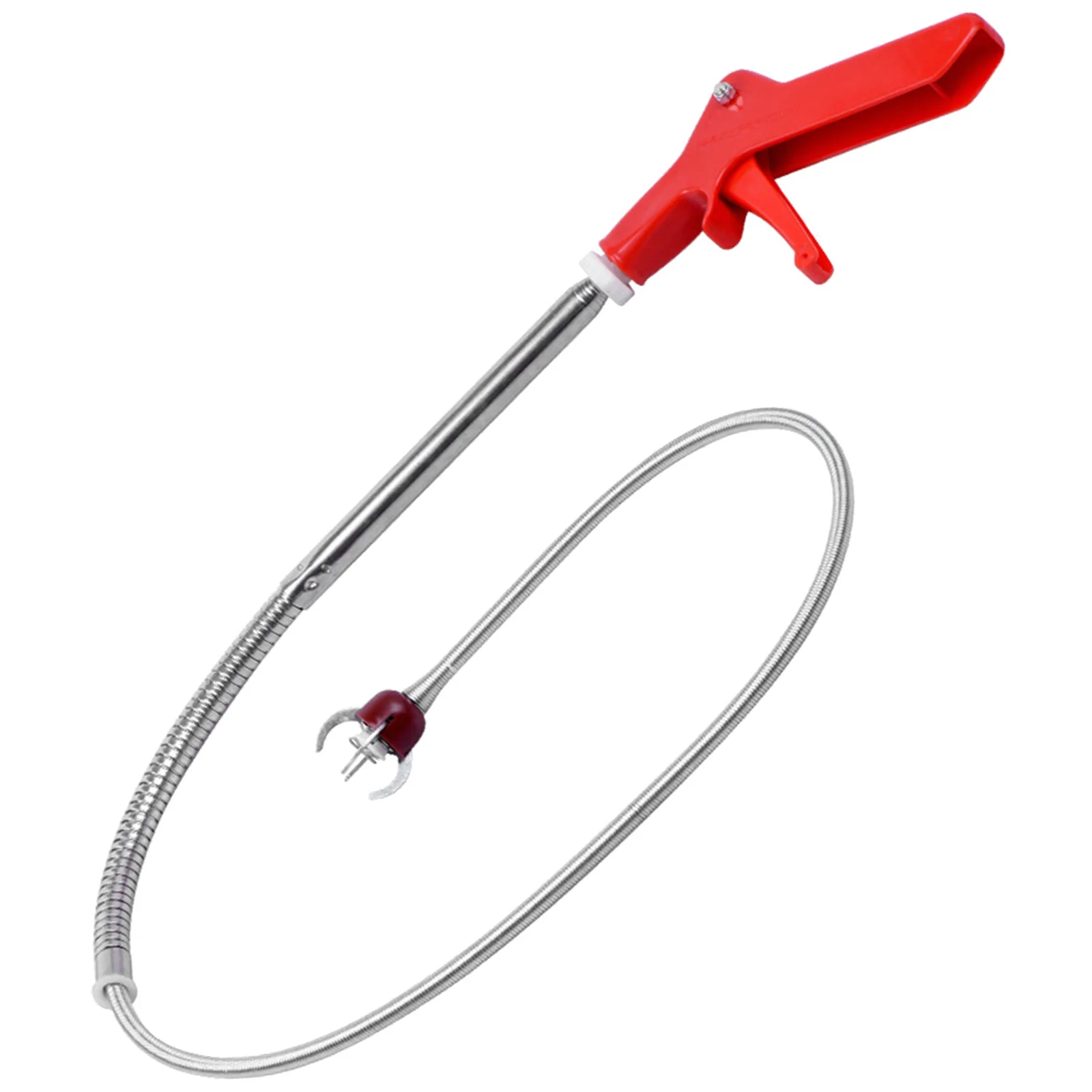 

51 Inch Toilet Snake Clog Remover Dredging Tool For Bathroom Kitchen Sink Drain Cleaner Flexible Grabber Claw Sewer Pipe