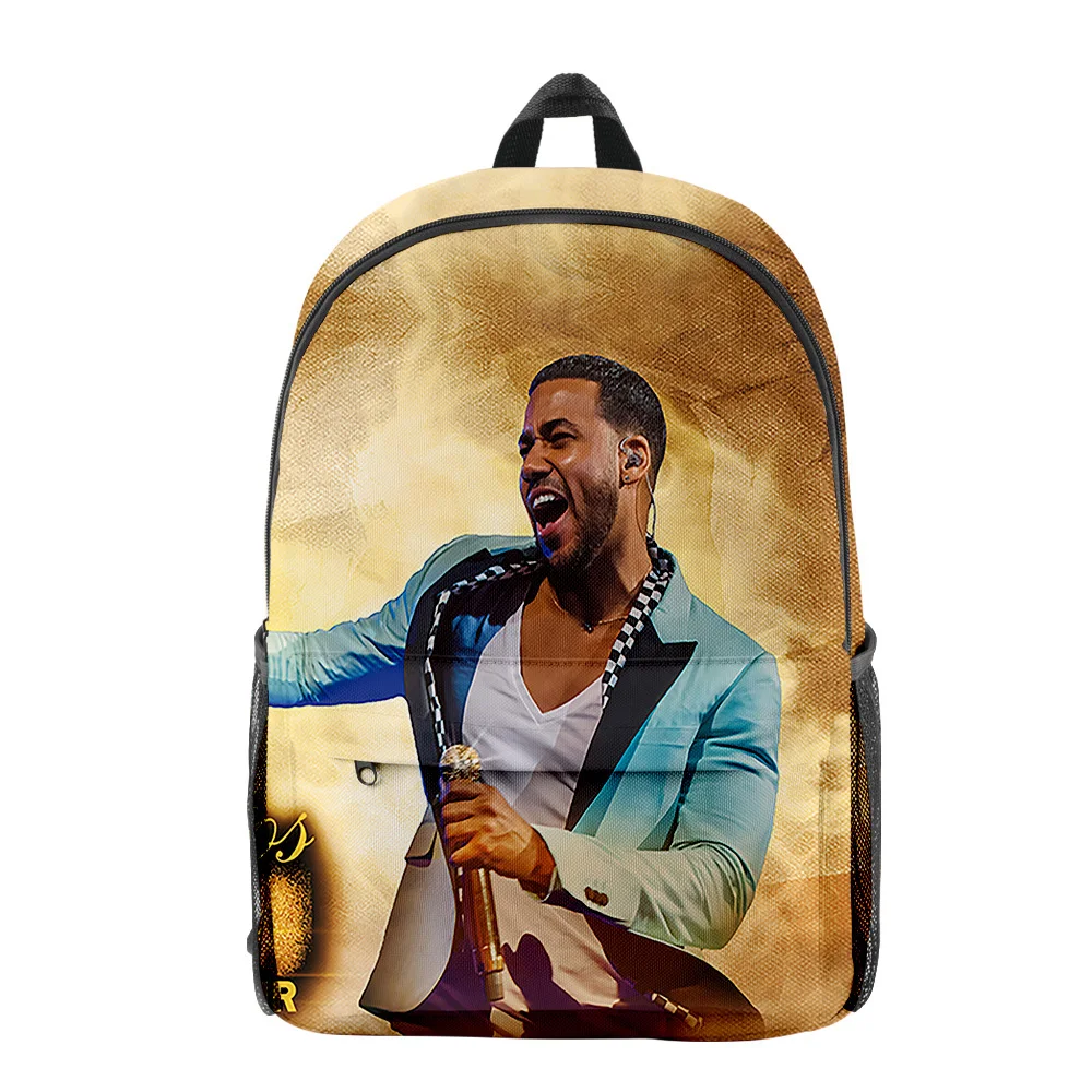 

Romeo Santos Harajuku New Anime Backpack Adult Unisex Kids Bags Casual Daypack Backpack School Anime Bags Back To School