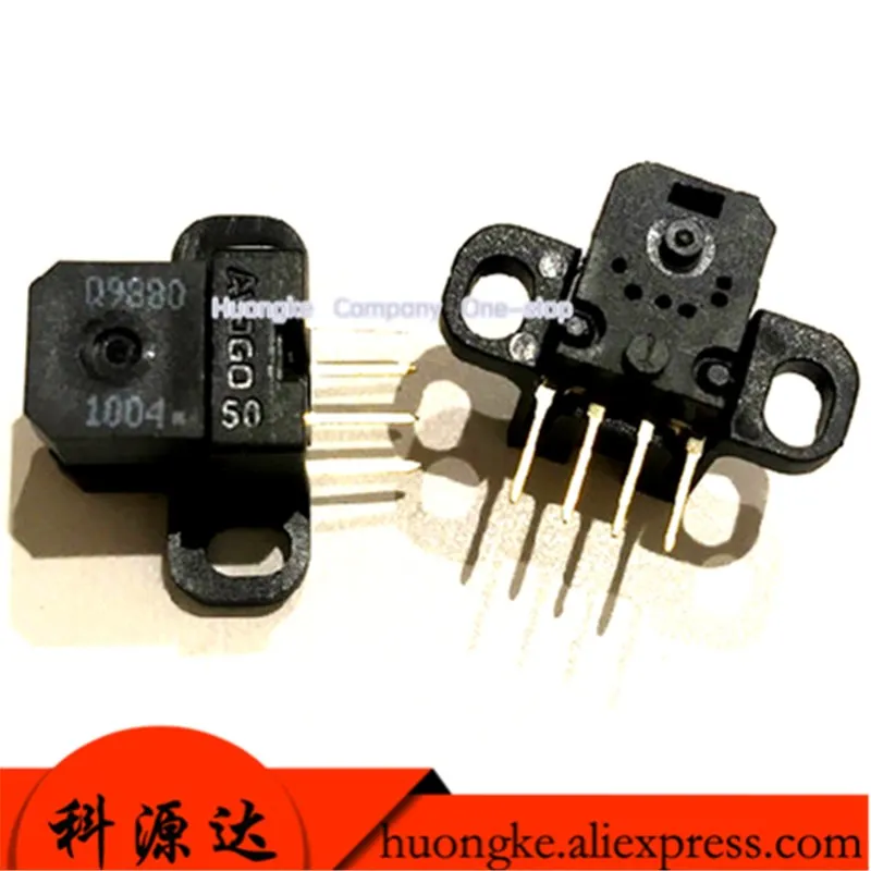 2pcs/LOT QEDS-9880#50 Photoelectric Sensor Q9880 Grating Read Head Small Incremental Encoder