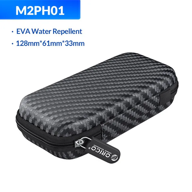 Orico M.2 Nvme Harde Schijf Case Eva Draagbare Hdd Opbergtas Voor Externe M.2 Harde Schijf/Oortelefoon/Data Line Hdd Case