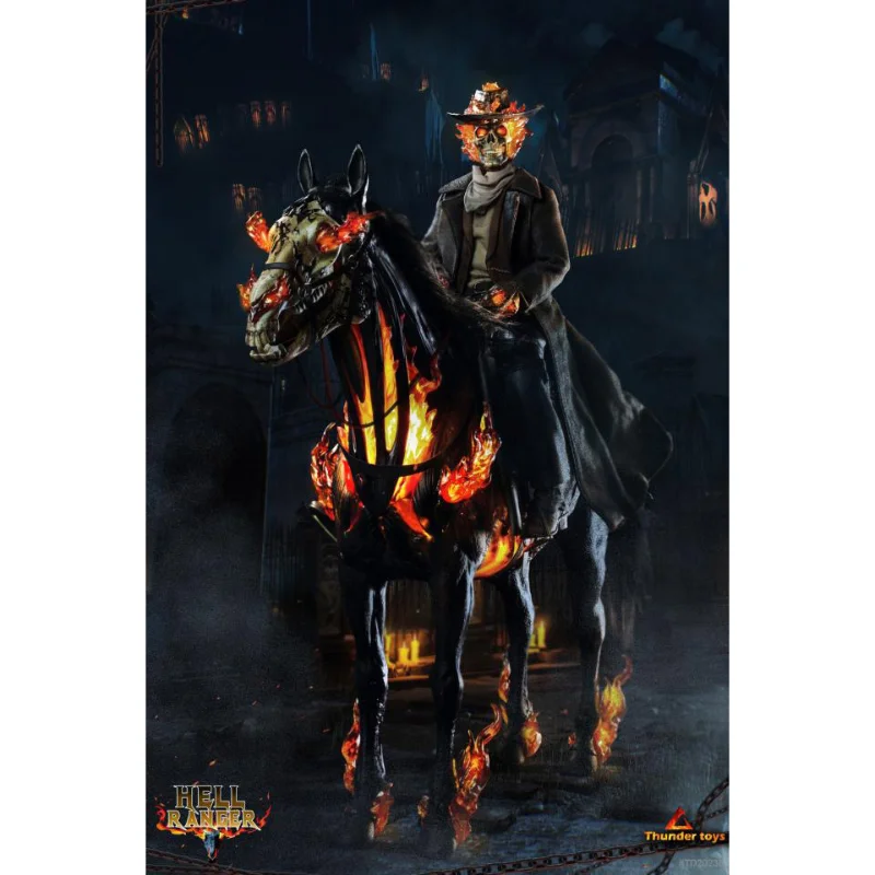 

В наличии 100% оригинальные игрушки Thunder Ghost Rider 1/6 TD2023, модель персонажа HELL RANGER, художественная коллекция, игрушка в подарок